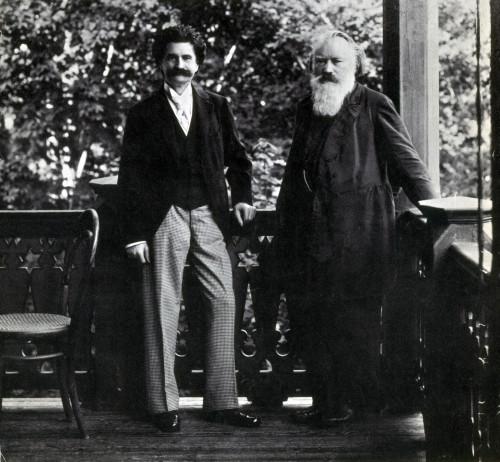 Johann Strauss and Johannes Brahms, 1894 Poster Print by Science Source - Item # VARSCIJC4047