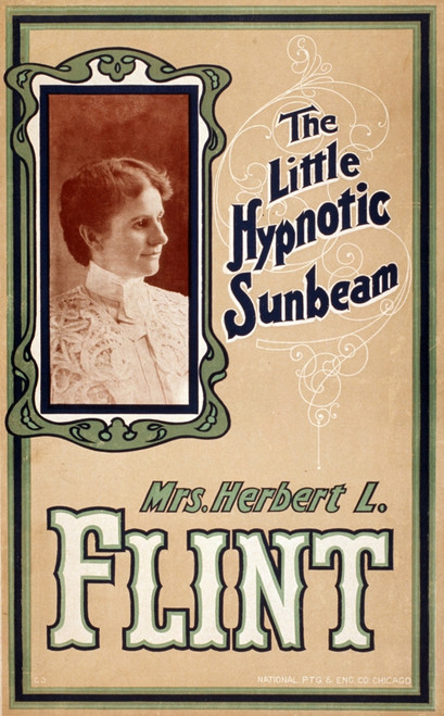 Mrs. Herbert L. Flint, American Hypnotist Poster Print by Science Source - Item # VARSCIJB0552