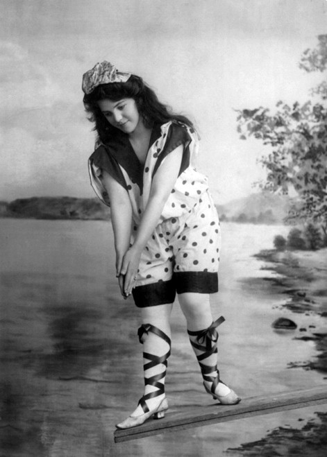Proper Beach Attire, 1902 Poster Print by Science Source - Item # VARSCIBW1070