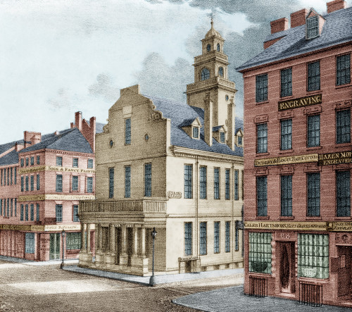 Boston, 19th Century Poster Print by Science Source - Item # VARSCIJC2517