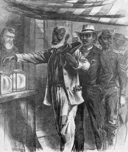 The First Vote, 1867 Poster Print by Science Source - Item # VARSCIBV7008