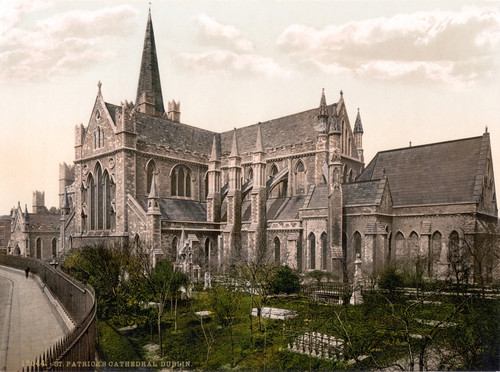 St. Patrick's Cathedral, Dublin, 1890s Poster Print by Science Source - Item # VARSCIJA7165