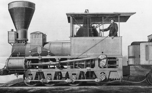19th Century Locomotive Poster Print by Science Source - Item # VARSCI9A9367