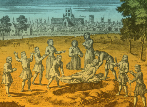 Great Plague of London, 1665 Poster Print by Science Source - Item # VARSCIBQ8246