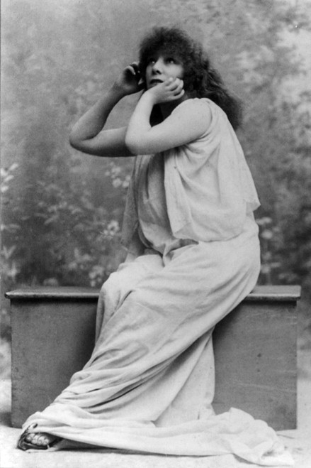Sarah Bernhardt, French Actress Poster Print by Science Source - Item # VARSCIBW1052