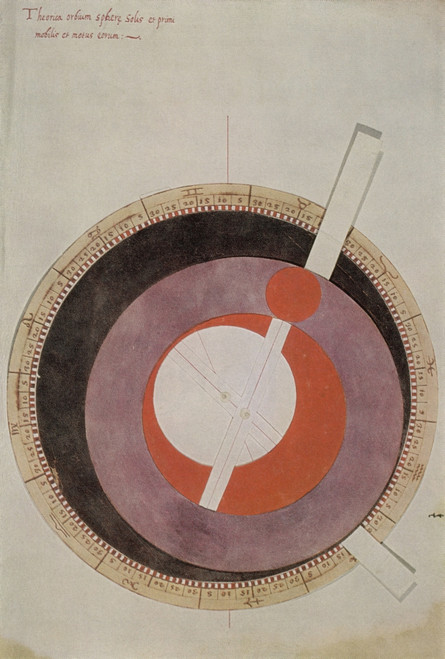 Volvelle Showing Ptolemaic System Poster Print by Science Source - Item # VARSCIBP5619