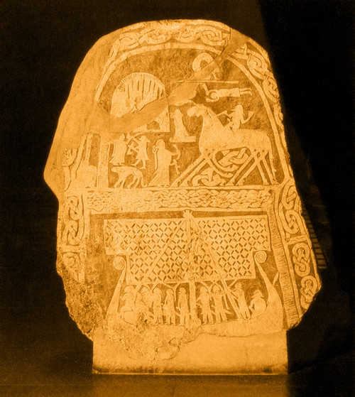 Stele depicting Norse Mythology Poster Print by Science Source - Item # VARSCIBS6144