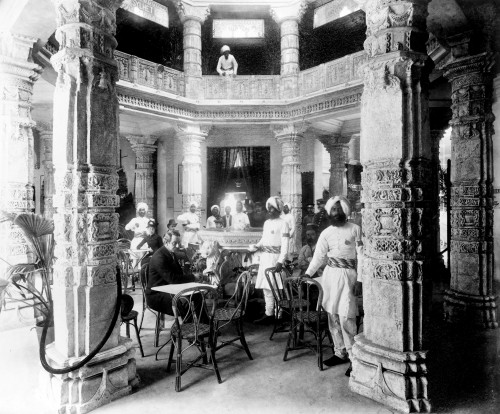 CafÔøΩ?_ÔøΩ?_, Pavilion of India, Paris Expo, 1889 Poster Print by Science Source