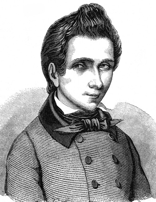 Young Evariste Galois Poster Print by Science Source