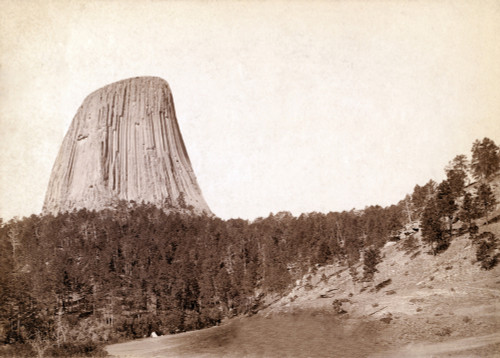 Devils Tower, 1888 Poster Print by Science Source - Item # VARSCIJA7186