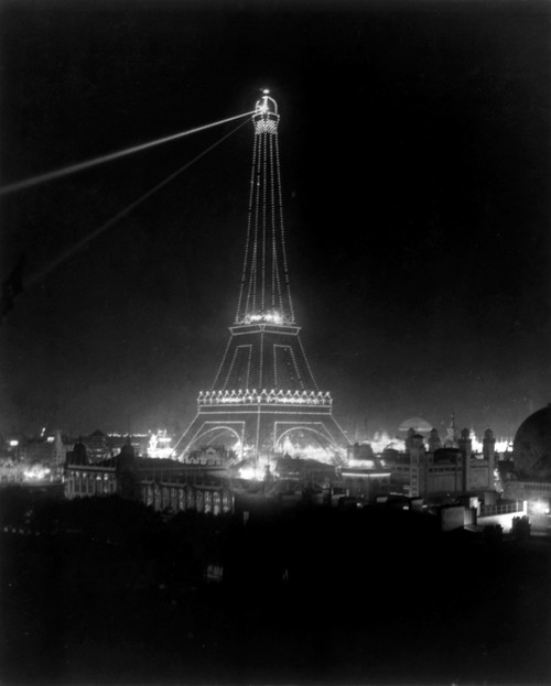 Eiffel Tower, Paris Expo, 1900 Poster Print by Science Source - Item # VARSCIJA6329