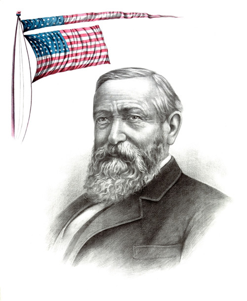 Benjamin Harrison, 23rd U.S. President Poster Print by Science Source - Item # VARSCIBV6873