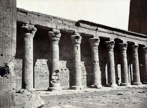 Temple of Horus at Edfu, 19th Century Poster Print by Science Source - Item # VARSCIJA1364