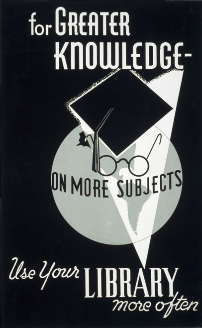 Library Promotion, FAP Poster, 1941 Poster Print by Science Source - Item # VARSCIJC3027