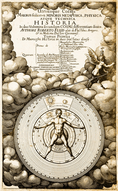 Robert Fludd's Book on Metaphysics, 1617 Poster Print by Science Source - Item # VARSCIJC6817