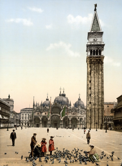 Piazza San Marco, 1890s Poster Print by Science Source - Item # VARSCIJA7123