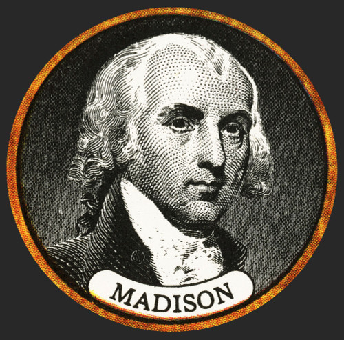 James Madison, 4th U.S. President Poster Print by Science Source - Item # VARSCIBS4792