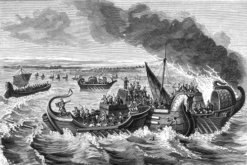 Battle of Morbihan, 56 BC Poster Print by Science Source - Item # VARSCIBX5751