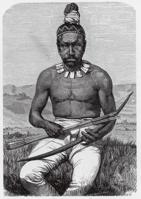 Native American Man, California, 1880 Poster Print by Science Source - Item # VARSCIBV1086