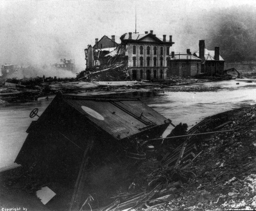 Johnstown Flood, 1889 Poster Print by Science Source