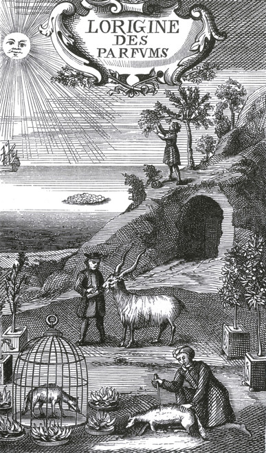 Origin of Perfumes, Frontispiece, 1699 Poster Print by Science Source