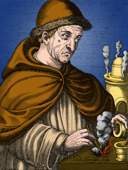 Berthold Schwarz, German Alchemist Poster Print by Science Source - Item # VARSCIBP3758