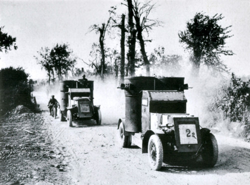 WWI, British Armored Cars, Battle of the Somme, 1916 Poster Print by Science Source - Item # VARSCIBZ7864
