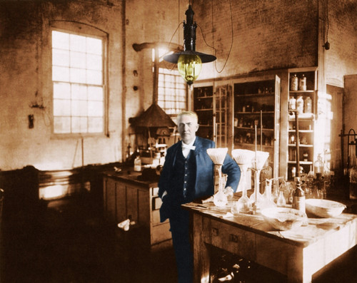 Thomas Edison, American Inventor Poster Print by Science Source - Item # VARSCIBR4030