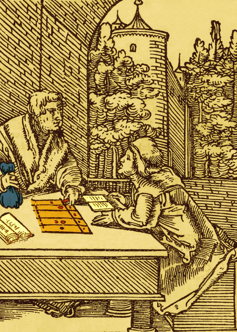 Medieval Arithmetic Poster Print by Science Source - Item # VARSCIBR7475