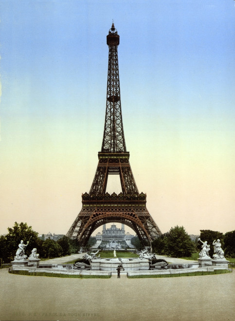 Eiffel Tower, 1890s Poster Print by Science Source - Item # VARSCIJA6325