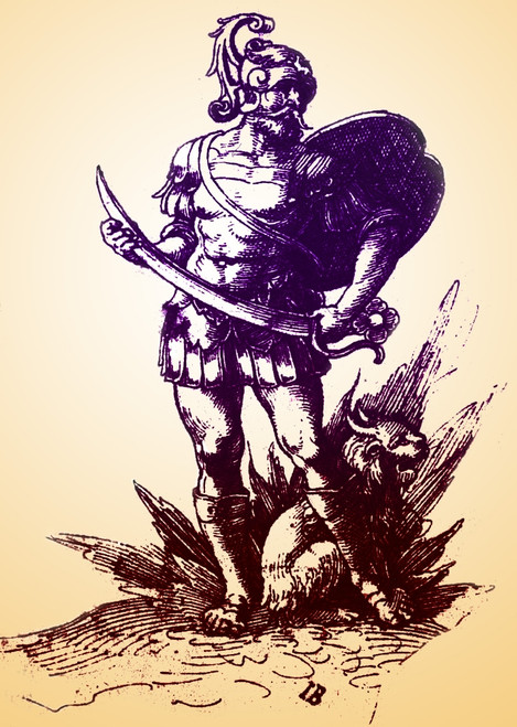 Mars, Roman God of War Poster Print by Science Source