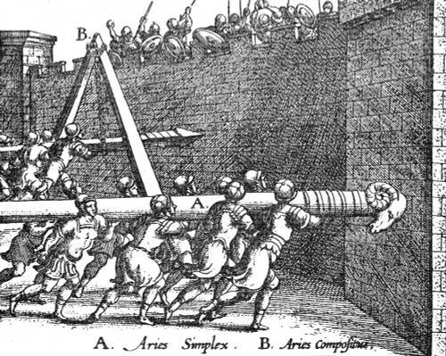 Battering Rams, Ancient Roman Warfare Poster Print by Science Source - Item # VARSCIBV2482
