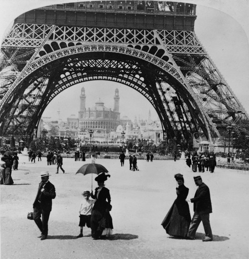 Eiffel Tower, Paris Expo, 1900 Poster Print by Science Source - Item # VARSCIJA6318