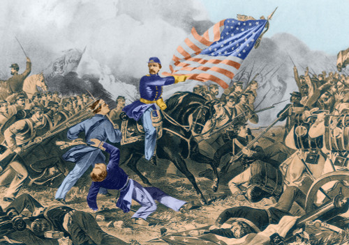 The Battle of Williamsburg, 1862 Poster Print by Science Source - Item # VARSCIBT2846