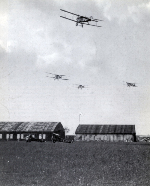 WWI, Bristol Fighters Depart, 1918 Poster Print by Science Source - Item # VARSCIBZ7151