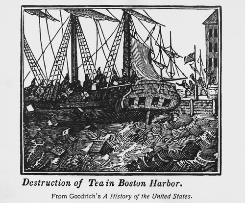 Boston Tea Party, 1773 Poster Print by Science Source - Item # VARSCI9L6456