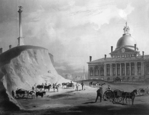 Cutting Down of Beacon Hill, 1811 Poster Print by Science Source - Item # VARSCI9N3254