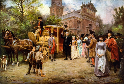 George Washington, Easter Sunday, 1795 Poster Print by Science Source