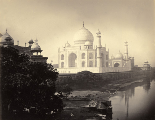 Taj Mahal, Agra, India, 1870 Poster Print by Science Source - Item # VARSCIJE9082