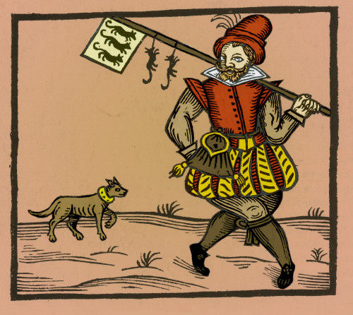 Rat Catcher, Medieval Tradesman Poster Print by Science Source - Item # VARSCIBQ9293