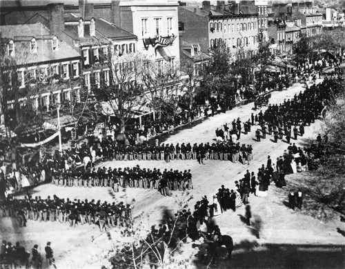 Lincoln's Funeral Procession, 1865 Poster Print by Science Source