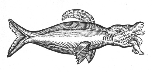 Sea Monster Devours Man Poster Print by Science Source - Item # VARSCIBY0479