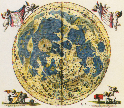 Hevelius' Selenographica, Moon Craters, 1645 Poster Print by Science Source