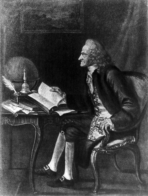 Voltaire, French Enlightenment Author Poster Print by Science Source - Item # VARSCIBY5535