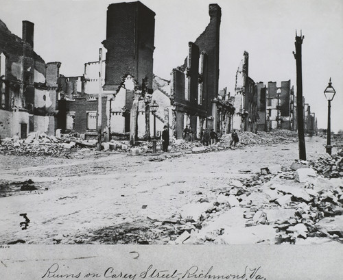 Civil War Ruins, Richmond, VA Poster Print by Science Source - Item # VARSCI8F6256
