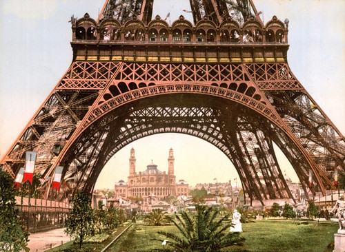 Eiffel Tower, Exposition Universelle, 1900 Poster Print by Science Source - Item # VARSCIJA6322