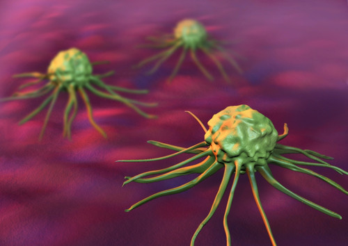 Cancer Cells, Computer Artwork Poster Print by Spencer Sutton/Science Source - Item # VARSCIJA5985