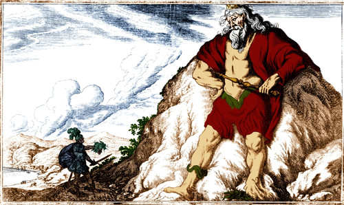 Atlas and Perseus, Greek Mythology Poster Print by Science Source
