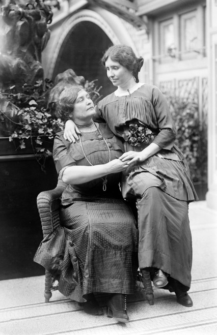 Helen Keller and Anne Sullivan Macy Poster Print by Science Source - Item # VARSCIBV9528