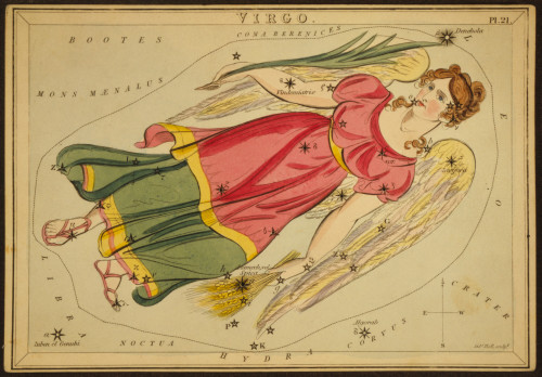 Virgo Constellation, Zodiac Sign, 1825 Poster Print by Science Source - Item # VARSCIBY2726